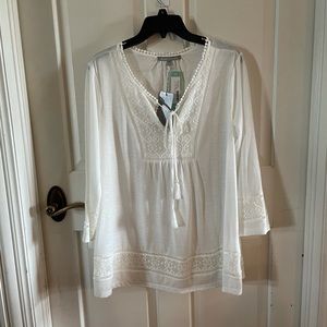 NWT Daniel Rainn Large Ladies Blouse